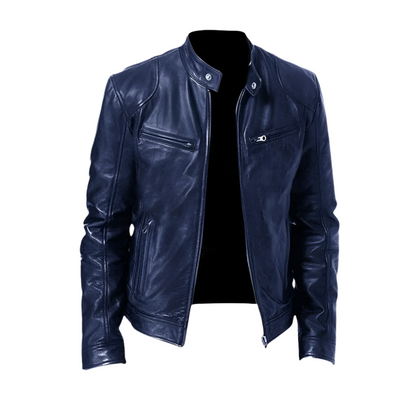 Evan - Chaqueta de Cuero Casual Elegante y Estilosa