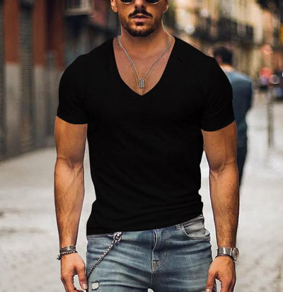 Benj – La Clásica Camiseta con Escote en V