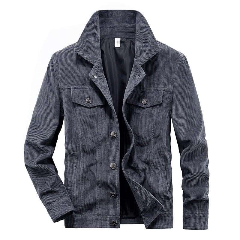 Domenik - Chaqueta fina de pana para hombre