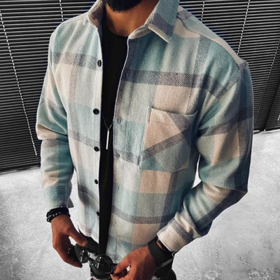Ian - Camisa a Cuadros Clásica para Cada Ocasión