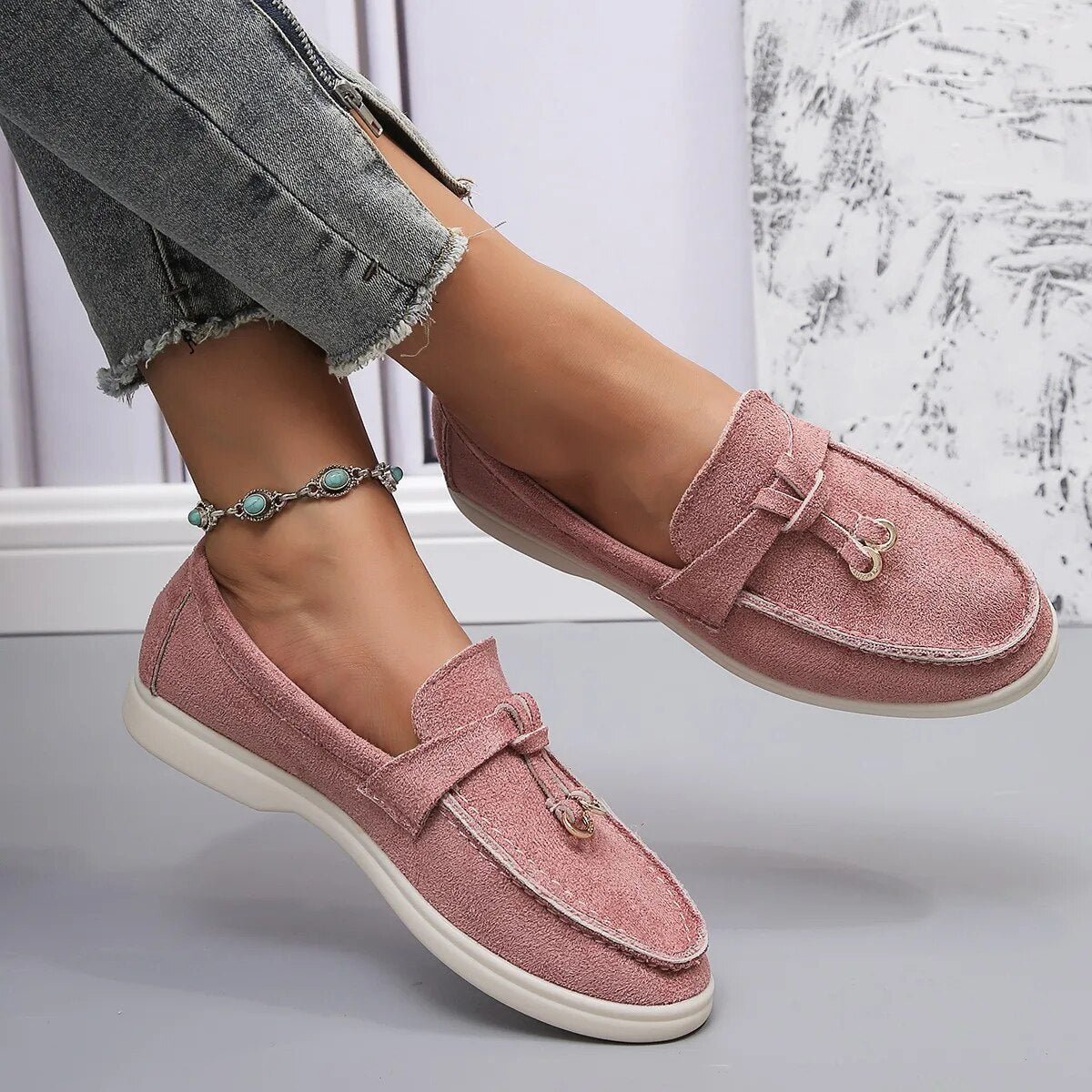 Amelie - Mocasines cómodos para mujer